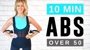 '10 Minute AB WORKOUT For Women Over 50 | Reduce Belly Fat Fast!'