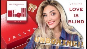 'JACLYN COSMETICS LOVE IS BLIND MYSTERY BOX UNBOXING AND TRY-ON!!!'