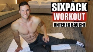 'Extremes 5 Minuten unteres Sixpack Workout | Sascha Huber'