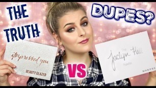 'JACLYN HILL Palette vs. BEAUTY GLAZED Impressed You Palette | THE TRUTH'