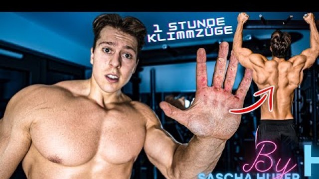 'Kann ich Sascha Huber schlagen? 1000 Klimmzüge in 1 Stunde'