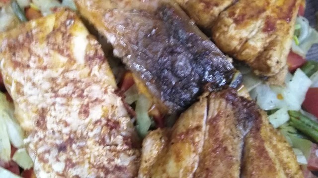 'Healthy grilled fish recipe for weight loss easy cook / by life with food and health.'