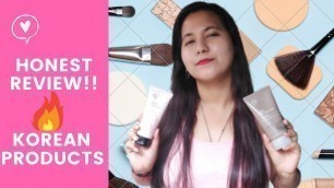 'Korean Skincare | Honest Review | 100% Natural Products'