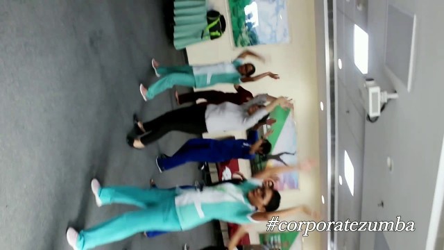 'Zumba fitness sessions @fortis hospital on women’s day2021 by Drona Dance & Fitness studio'