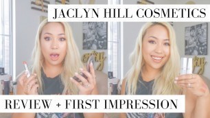 '6/10 UPDATE IN DESCRIPTION! DO NOT USE!! REVIEW + FIRST IMPRESSION | Jaclyn Hill Cosmetics'