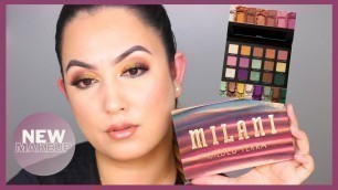 'MILANI GILDED TERRA EYESHADOW PALETTE/review/swatches and demo/maheemaryada'