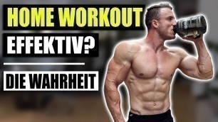 'Was bringen HOMEWORKOUTS wirklich? | Sascha Huber'