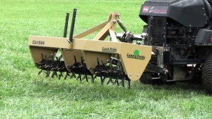 'UTV Hitchworks - Farmboy LD with Aerator on the Z-Master'