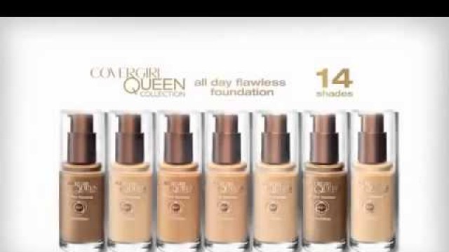 'Queen Latifah Beauty Q Commercial for Queen Collection All Day Flawless Foundation COVERGIRL'