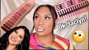 'Trying Jaclyn Hill NEW liquid lipsticks -- Irisbeilin'