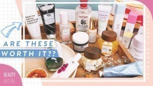 'Reviewing MOST Hyped & Popular Skincare Products: Drunk Elephant, Farmacy, Krave & More! (Pt. 1)'