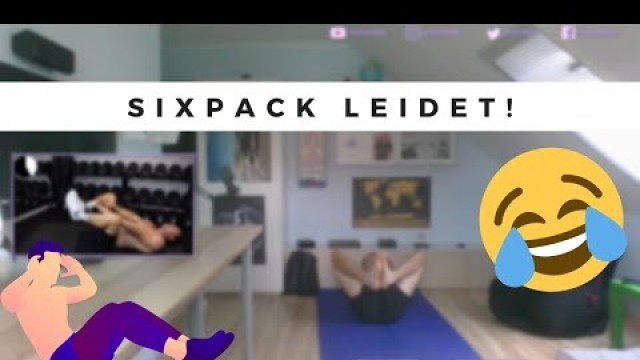 'Lappen macht Sascha Huber 12 Minuten Sixpack Workout für Zuhause - Extrem effektiv!