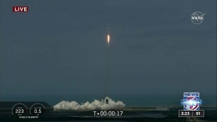 SpaceX rocket launches 2 NASA astronauts into space