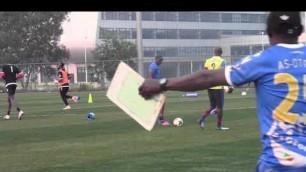 'Circuit technique d\'endurance avec ballon partie 1'