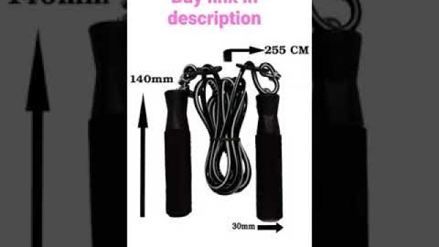 'Aurion Skipping Rope Jump Skipping Rope for Men Women Weight Loss Kids Girls Fitness Sports #shorts'