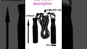'Aurion Skipping Rope Jump Skipping Rope for Men Women Weight Loss Kids Girls Fitness Sports #shorts'