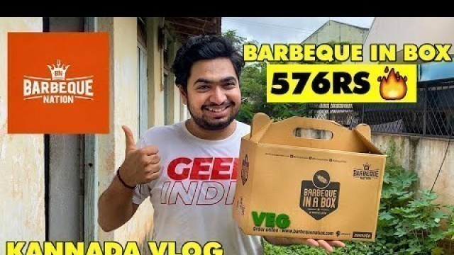 'Barbeque Nation Veg Box Unboxing