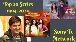 'sony tv popular serials (1994 - 2020 ) - most popular TV shows Sony tv TRP - Racing bar'