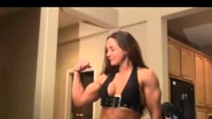 'Bikini Girl Muscle Fitness Babe Women Bodybuilders Quad'