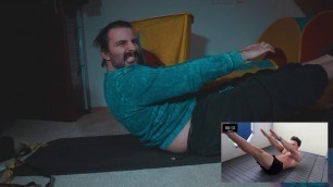 'Ich mache das Extremes SIXPACK WORKOUT für Zuhause von Sascha Huber'
