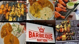 'Food Review Vlog/Barbeque Nation/Fun Mall/Friends Get To Gether/Unlimited Food/Visukiruthi\'s Kitchen'