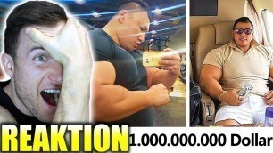 '1 Tag im Leben des reichsten Bodybuilders der Welt | Sascha Huber Reaktion'