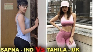 'Fitness Women Sapna Vyas Vs London\'s Tahlia Rowena Coutinho'