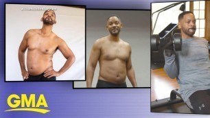 'Follow Will Smith\'s fitness journey l GMA'