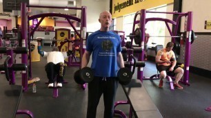 'Shoulder Workout Superset Realzies Cuts at Planet Fitness'