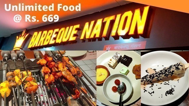 'Barbeque Nation Mumbai Virar | बारबेक्यू नेशन - अनलिमिटेड खाना सिर्फ Rs.669 में | BBQ Nation Virar'