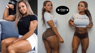 'Female Fitness Motivation - Stephanie Sanzo - Australian Fitness Babe | Steph Fit Mum | 2160p 60fps'