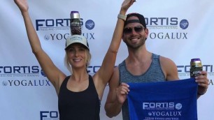 'Beer Yoga at Fortis Fitness & YOGALUX'