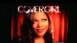 'CMGUS VCR CLASSIC MEME: 2007 AUG COVERGIRL BEAUTIFUL QUEEN LATIFAH MAKEUP JINGLE COMMERCIAL CLIP'