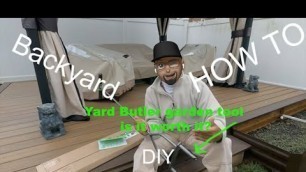 'How to & Review Yard Butler Lawn Coring Aerator Manual Grass Dethatch Plug Core Aeration Tool ID-6C'