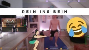 'Lappen macht Sascha Huber Schnellster Muskelaufbau für die Beine | Workout im Hypertrophiebereich 