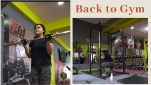 'Back To Gym| In Nepali | Nepali Female Fitness | Krisha Shrestha'